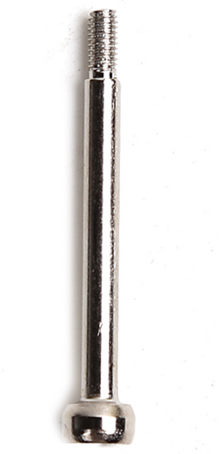 (락이록이) 방문손잡이 버튼형 잠금핀 (실버 화이트 블랙) 2mm, 실버, 1개