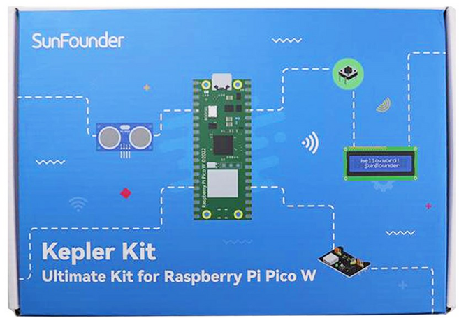 라즈베리파이 피코 IoT 키트 Raspberry Pi Pico W Ultimate Starter Kit (Pico W 포함)