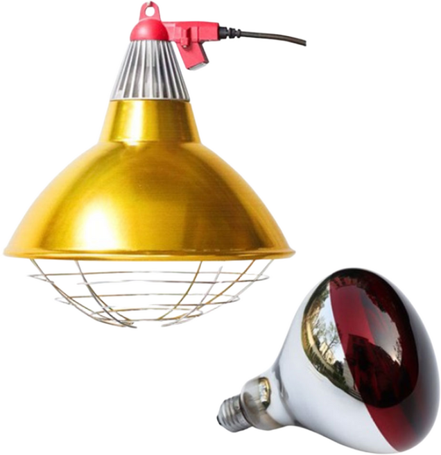 보온갓등 양계 양돈 축사 보온등 열전등 가축보온, 체인보온갓등(대)+눈부심전구전구, 1개