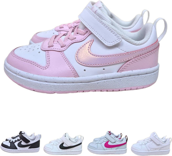 나이키 코트버로우 로우 키즈 스니커즈 찍찍이 데일리 운동화 [국내매장판 A/S가능]