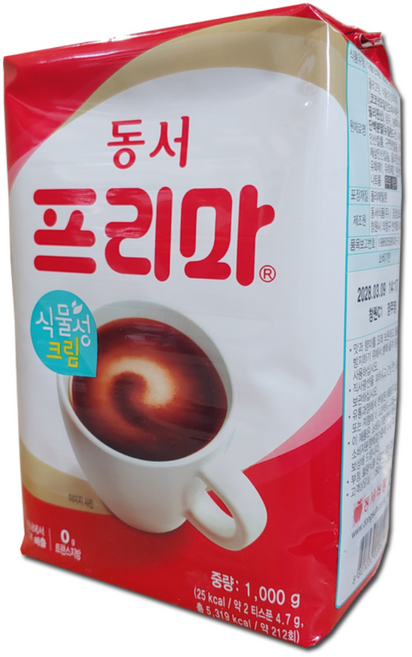 동서 프리마 식물성크림 1kg, 프리마1K