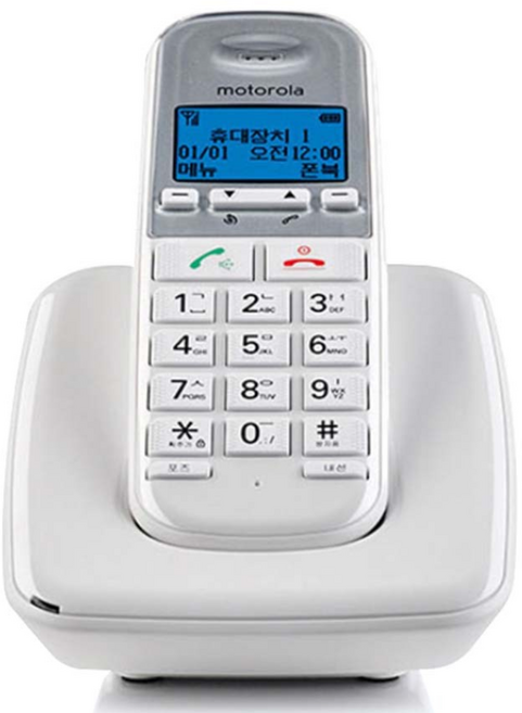 모토로라 디지털 무선전화기, S3001A