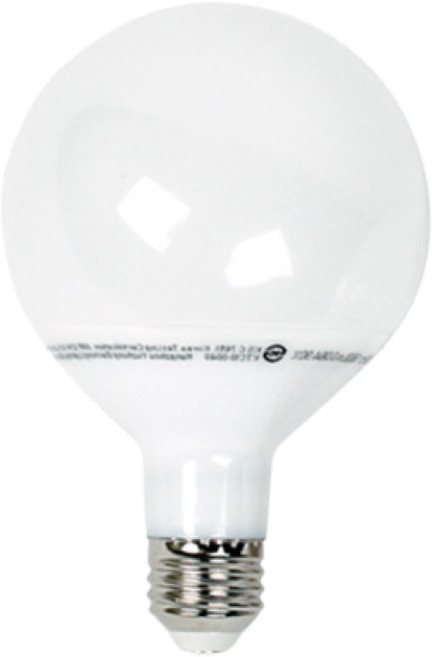 건식 LED 볼전구 G95 12W 롱타입 볼램프 인테리어 전구 세트, 5개, 주광색