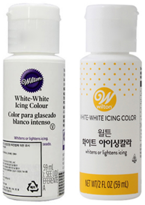 윌튼 화이트 아이싱칼라 랜덤 발송, 59ml, 2개