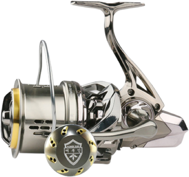 어부인 2022년형 전문가용 파워서프 원투릴 선상릴 스피닝릴 12000 10000 8000, 고급핸들8000번