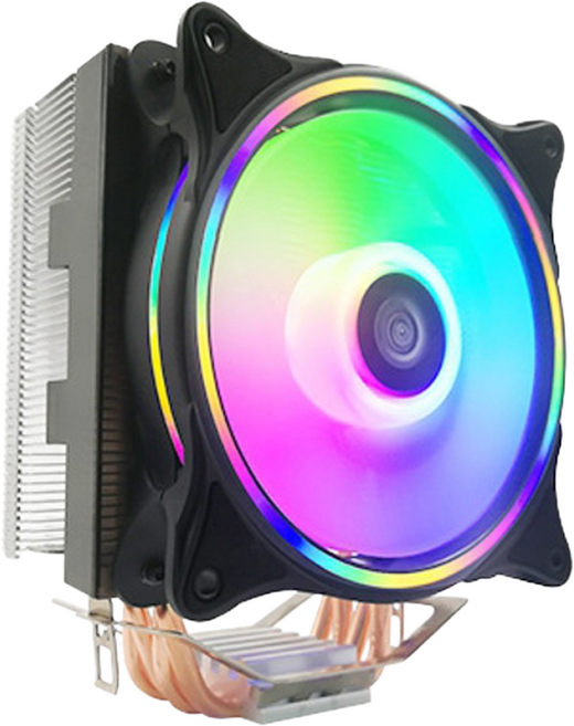 비티즈 T400 RGB LED CPU 쿨러 공랭쿨러 인텔 AMD 겸용, 1개