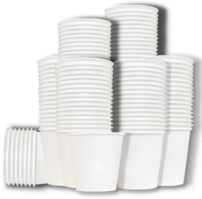 부자맘 종이컵 무인쇄 천연펄프, 1박스, 500개