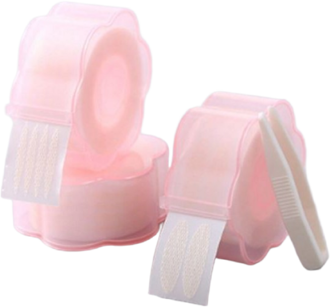 KC인증완료) 행쇼 티안나는 쌍테 롤 테이프 쌍꺼풀 테이프 360매, 1개, C형-레이스 올리브