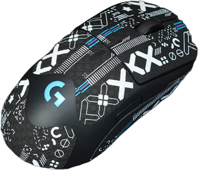 지슈라 2 마우스 그립테이프 사이버펑크 에디션 지슈라1 호환 논슬립패치 GPXS2, 지슈라 1 2 풀커버 블랙