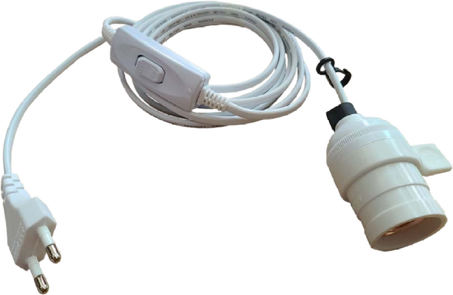 (스타빔) 연장중간스위치전구소켓플러그 3M-5M-7M 미니멀라이프 식물조명전등 식탁조명전등, (스타빔) 중간스위치소켓플러그, 1개, 3m