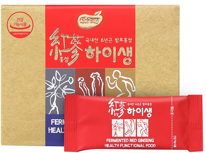 하이생 홍삼 하이생환, 3.5g, 1개