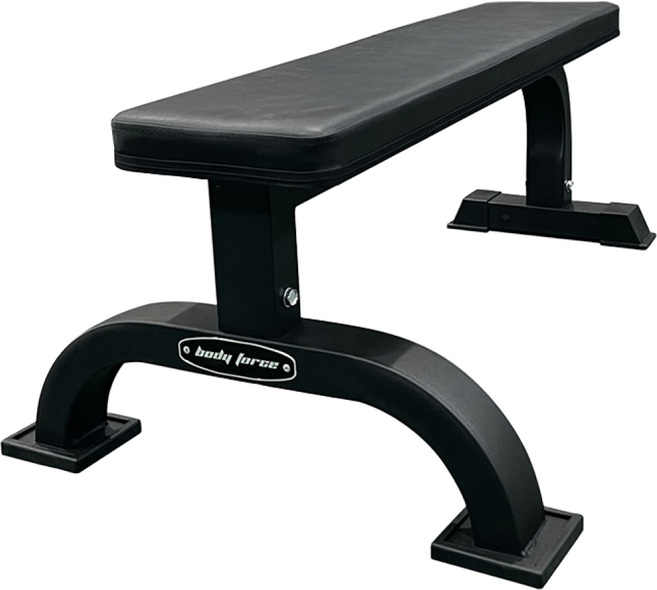 바디포스 평벤치 플랫벤치 헬스장 홈짐 가정용 MD-7005 [동화스포츠 공식 제품], 블랙