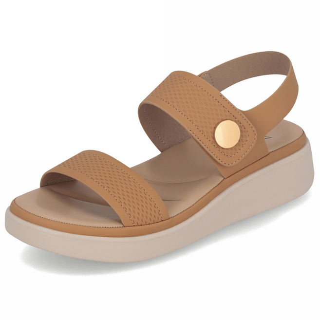 엘칸토 마쯔 여성 엠보 스트랩 몰드 샌들 3.5cm LCWW99M526