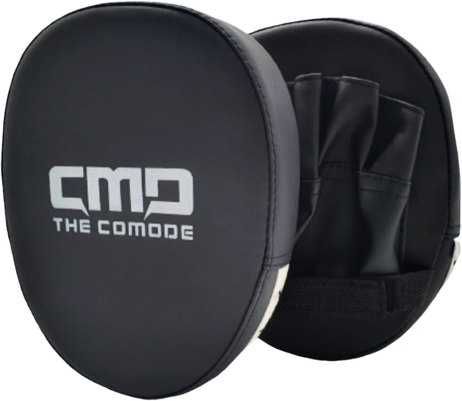 CMD 손미트 (스탠다드 ) 정권 동체시력 향상 반사신경 스파링 훈련 운동 혼자 셀프 복싱 태권도 용품 권투 킥복싱 펀치 미트 한손, 블랙(양쪽), 1세트