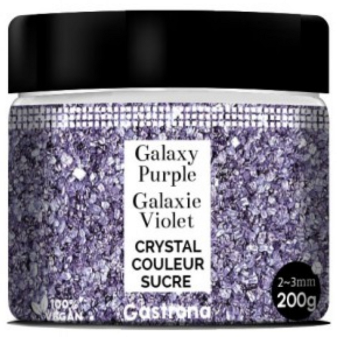 슈가 크리스탈 / 저스트 옐로우 (2mm) / 컬러슈가, 1개, 200g, 갤럭시 퍼플