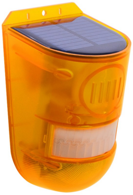 태양열 경고등 경광등 싸이렌 창고 경보기 가수원 방범경보기 야생동물퇴치기, 1개