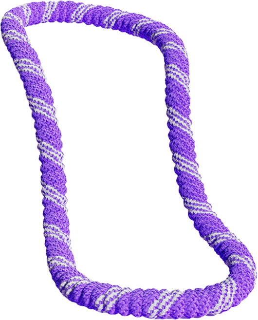 코지톡 1평공간 뱃살자극 안아픈 꽈배기훌라후프 소프트훌라후프, 1개, 퍼플, 1.6kg