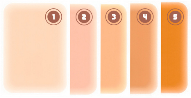 CLARO 타투 커버 패치 스티커, 6개, 4호