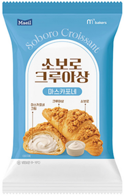 매일 소보로 크루아상 마스카포네 130g x 6개