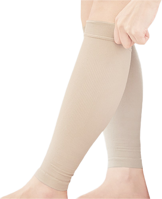 널핏 간호사 종아리 붓기 압박용 밴드 의료용 종아리형 압박스타킹, 1개, 베이지