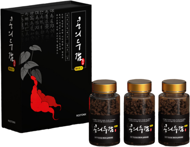 콩의두감 하수오 플러스 100g x 3p 선물세트, 2세트, 300g