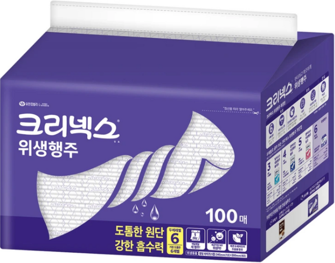스카트 위생행주, 100매