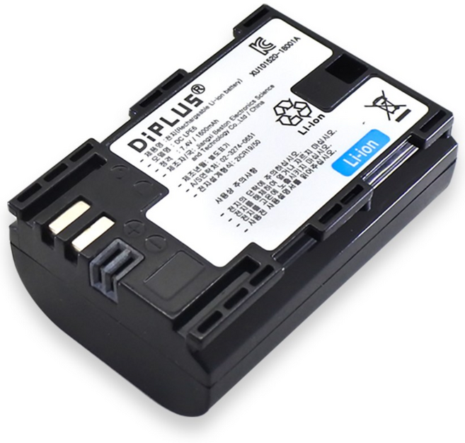 캐논 EOS R6 Mark2 호환배터리 LP-E6(NH)정식수입제품