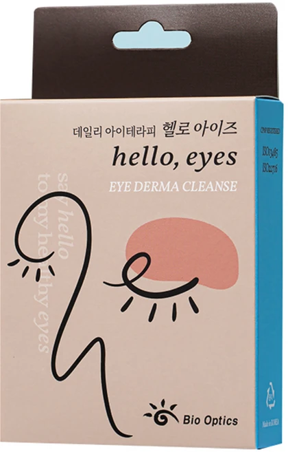 헬로아이즈 휴대용 아이더마 클렌즈 아이리무버 10p, 1개, 3.4ml - 쿠팡