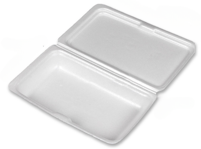 풍원 도시락 용기 대 50개 20.5cm 만두 포장 배달, 1개