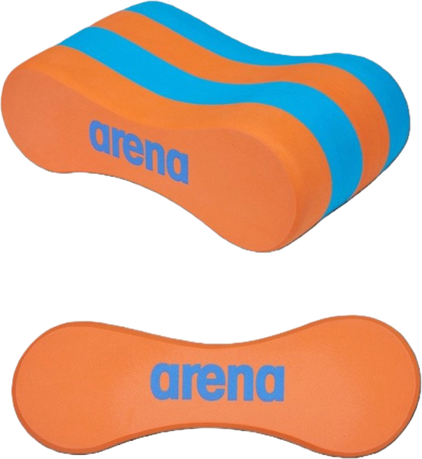 아레나(ARENA) 땅콩 풀부이 A5AC1AK03 물놀이기구 수영보조용품 비착용품 C타입 수영훈련용품 트레이닝용품 폴리백 증정, 오렌지