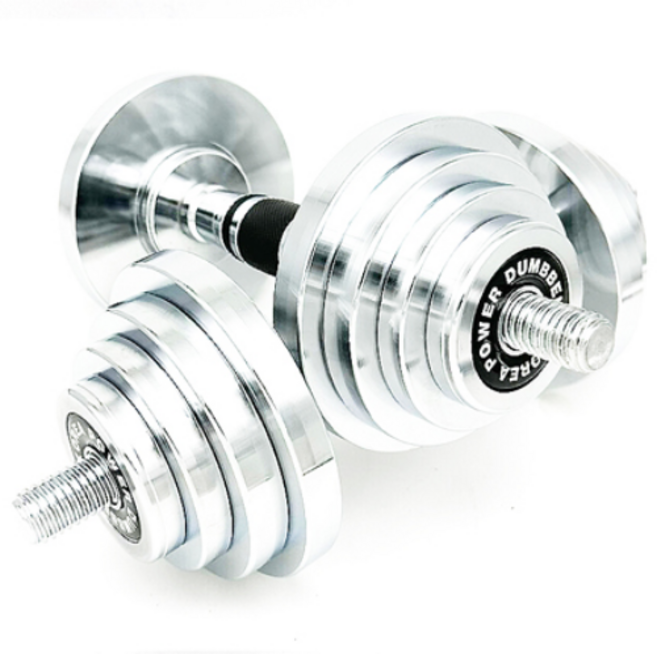 파워헬스 크롬도금조립식 덤벨 8kg 2개
