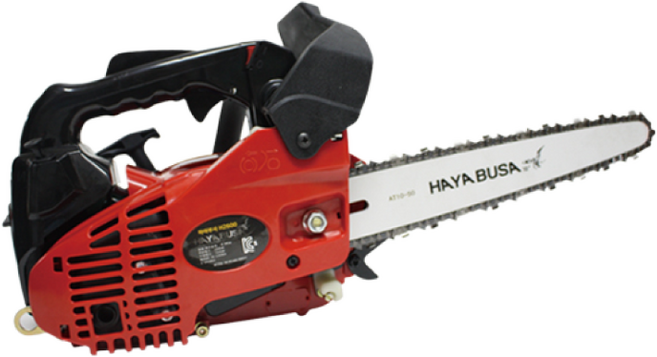 하야부사 엔진톱 탑핸들 H2600 초경량 25cm 조각바, 1개