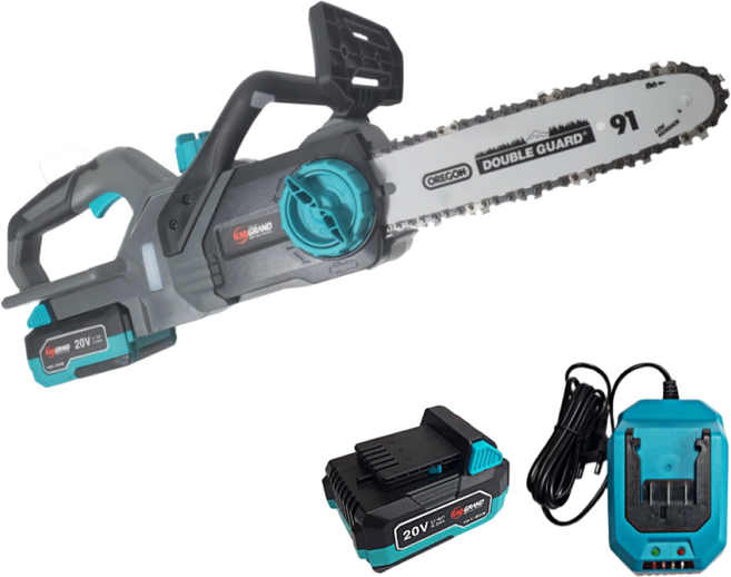 [본사직영판매] 충전 체인톱 LR-C120 12인치 케이엠그랜드, 세트 LR-C120 + 배터리1개+충전기1개, 1개