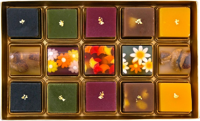 행운의젤다 강남쿠킹디렉터가 만든 고급 수제 양갱 추석 선물세트 어르신 첫인사 명절선물, 고급 수제양갱 15구 선물세트+쇼핑백, 포장옵션 선택안함