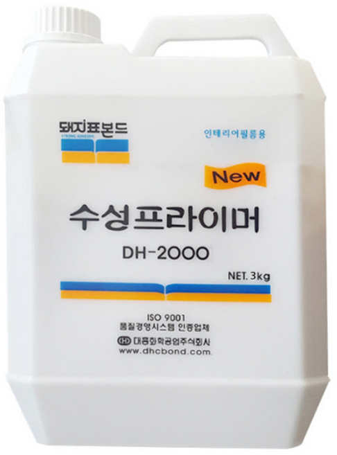 대흥 돼지 DH-2000 수성 프라이머 3kg, 1개