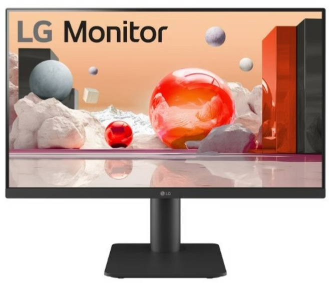 LG 24MS550 60~61cm(24인치) 컴퓨터모니터 FHD 100Hz IPS 가정용 사무용 적합 슬림베젤 스피커내장 높낮이조절 CCTV용, 60.3cm