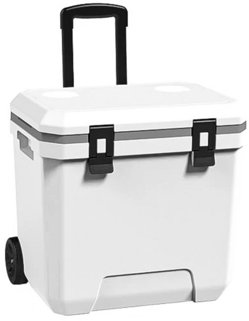 AOLE保冷箱[長效保冰72H] | 露營/釣魚冰桶, 白色, 38L
