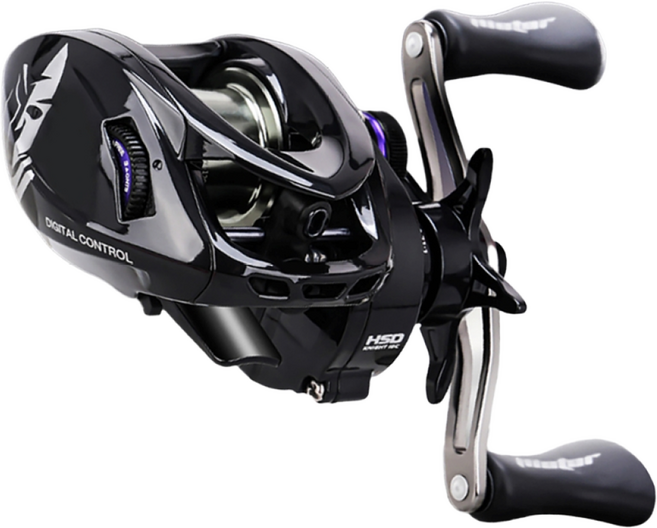 하스다 블랙나이트 DC릴 배스 경량베이트릴, 좌핸들