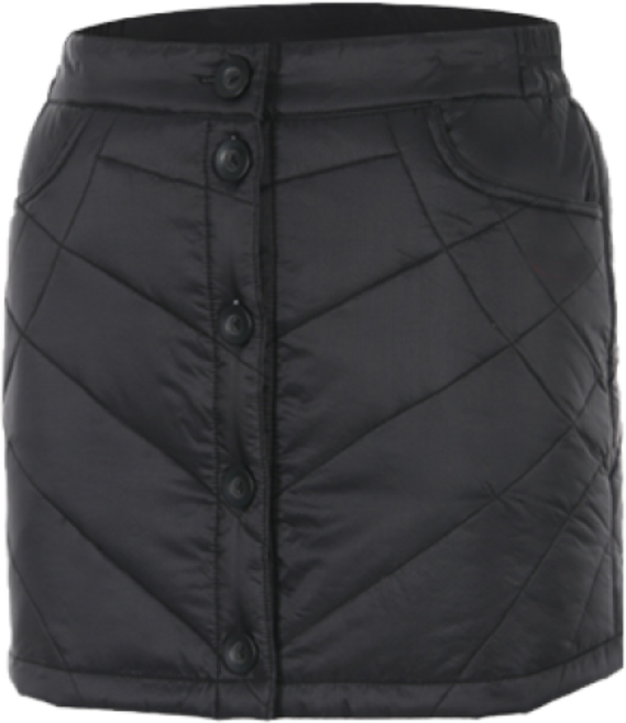 HALLA SPORT 여성 테리 스커트(단추)