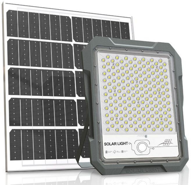 나눔조명 태양광 가로등 투광등 정원등 태양열 LED 투광기 벽등 조명, 04_태양광 MJ 500W 투광등-(흰빛)