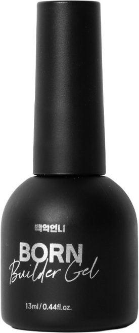 백억언니 본 빌더젤 손톱연장 오버레이, 3개, 13ml, 투명