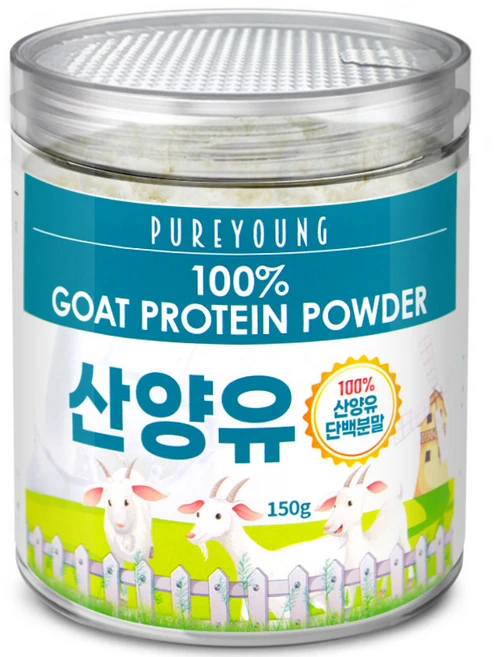 퓨어영 산양유 단백질 분말, 150g, 1개 - 쿠팡
