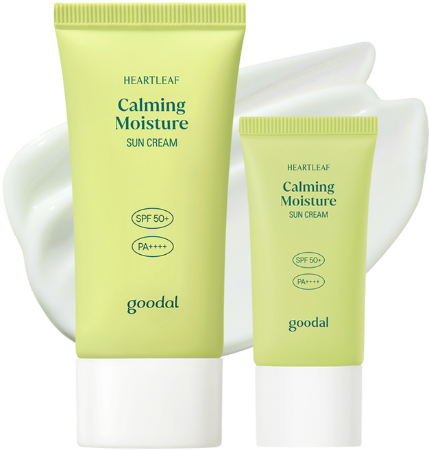 구달 맑은 어성초 진정 수분 선크림 본품+미니 (50ml+25ml), 1개, 75ml