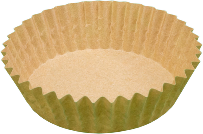 오븐용 원형 크라프트 베이킹컵 코팅 베이킹 몰드 85x25, 1세트