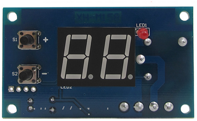 DC12V 타이머 반복 온/오프 릴레이 모듈 타임 스위치, L0188. DC12V 타이머 릴레이 반복 스위치 모듈