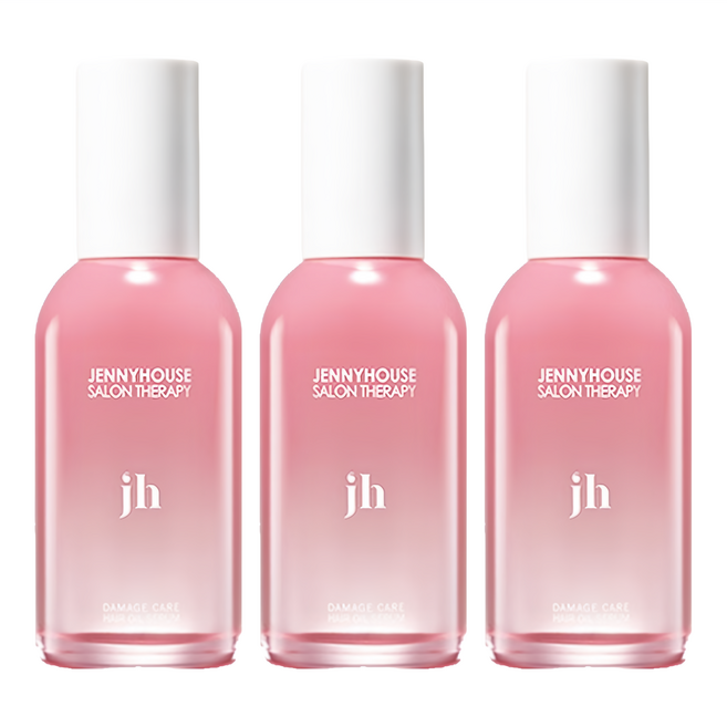 제니하우스코스메틱 살롱테라피 데미지케어 헤어오일세럼, 100ml, 3개