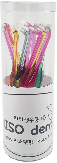 미소덴탈 뾰족형 어금니 칫솔 일반모, 1세트, 12개입 - 쿠팡