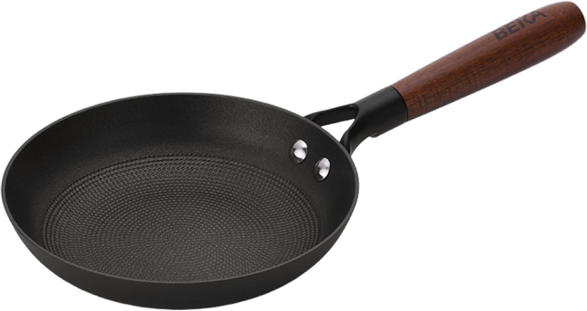 베카 시즈닝 무쇠 주물 미니 후라이팬 20cm (인덕션 가능), 1개