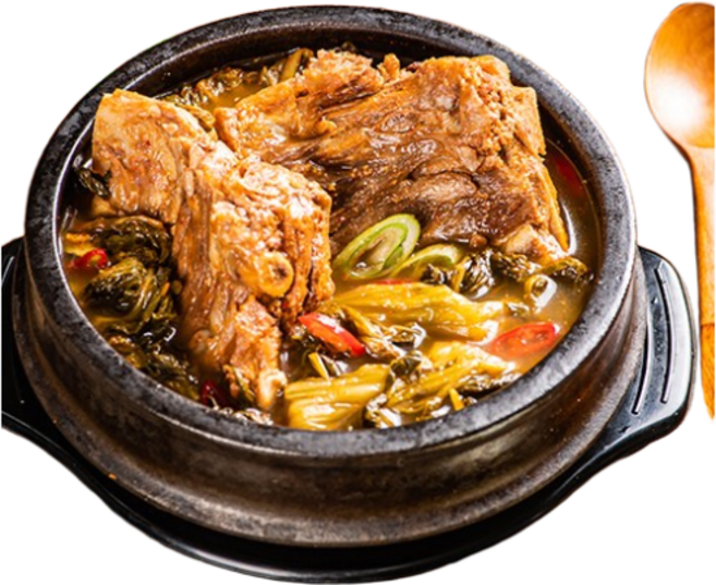 청춘을 담은 청담 뼈해장국 1kg (냉동), 5개