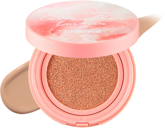 릴리바이레드 코튼 블러 쿠션 파운데이션 15g, 23호 내추럴코튼, 1개